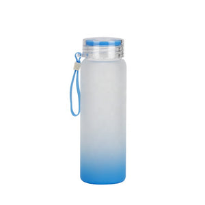 Two tone glass Water bottle